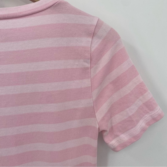 J. Crew Knit Pink Stripe Midi Dress Extra Small - Picture 6 of 6